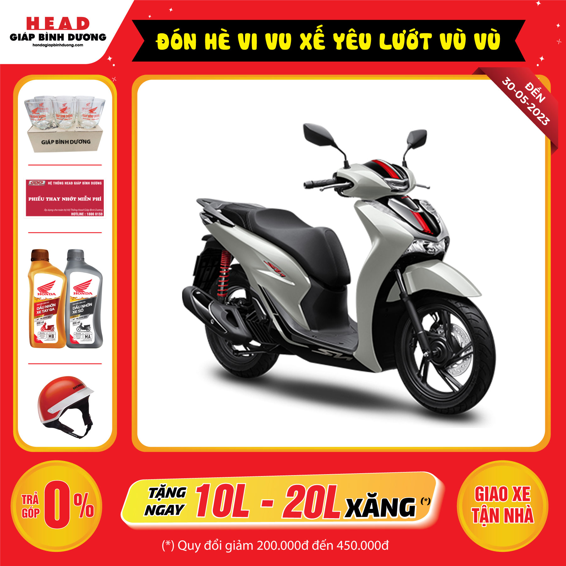 Xe máy Honda SH160i - Phiên bản Thể Thao