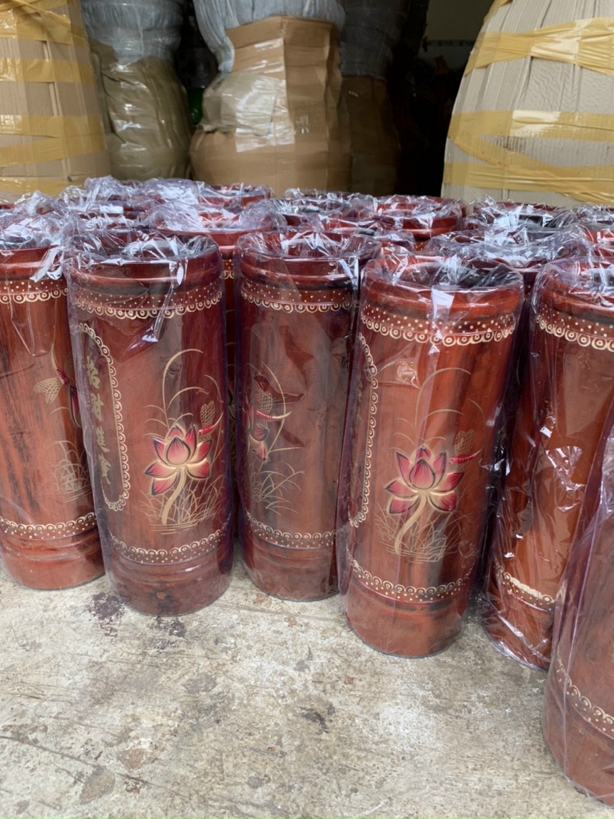 Ống Nhang gỗ cao cấp cao 25cm