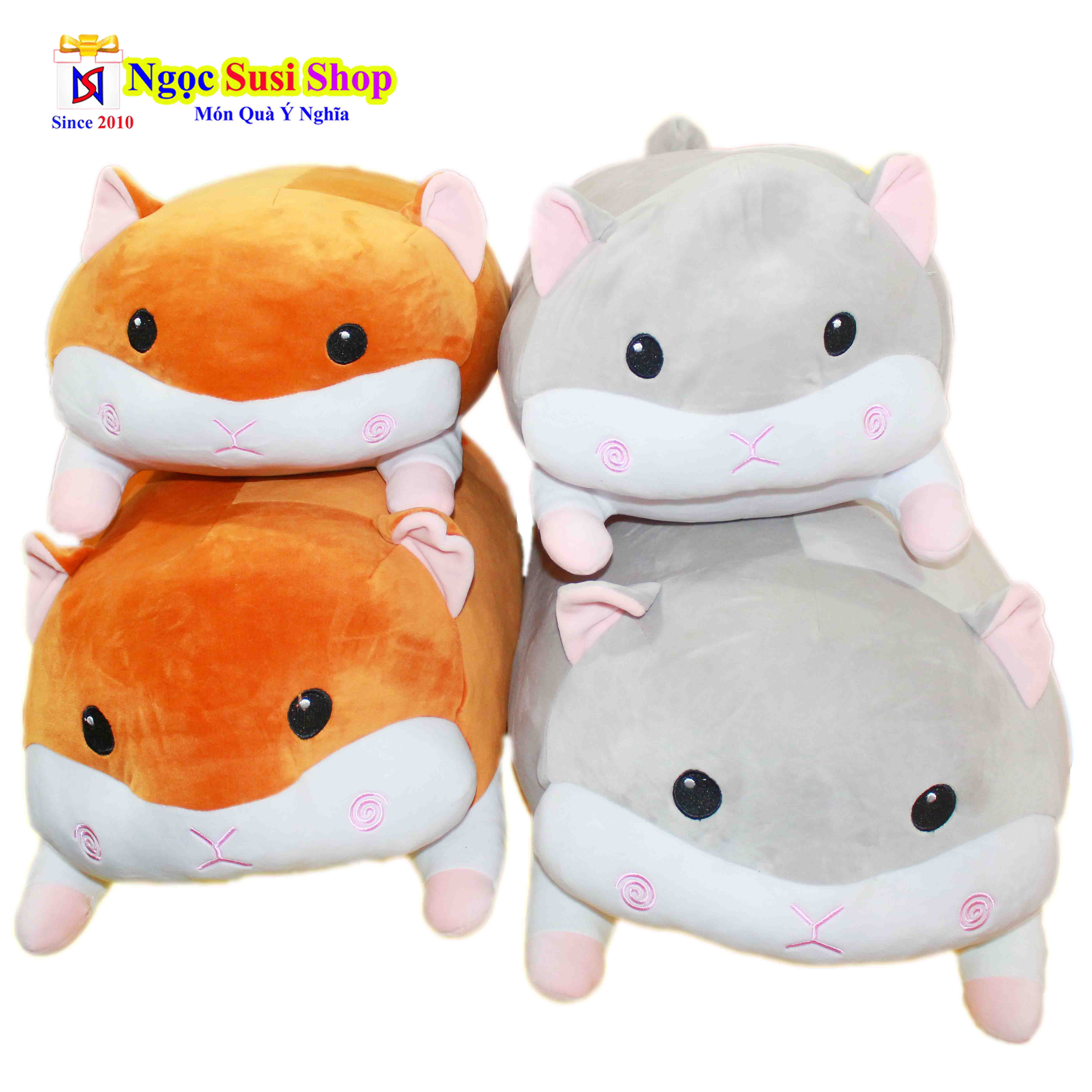 THÚ BÔNG CHUỘT HAMSTER SIÊU ĐẸP RẤT MỀM MỊN