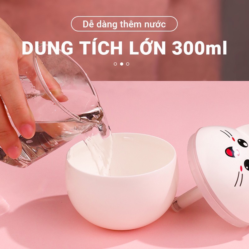 Phun sương tạo ẩm, xông tinh dầu mini