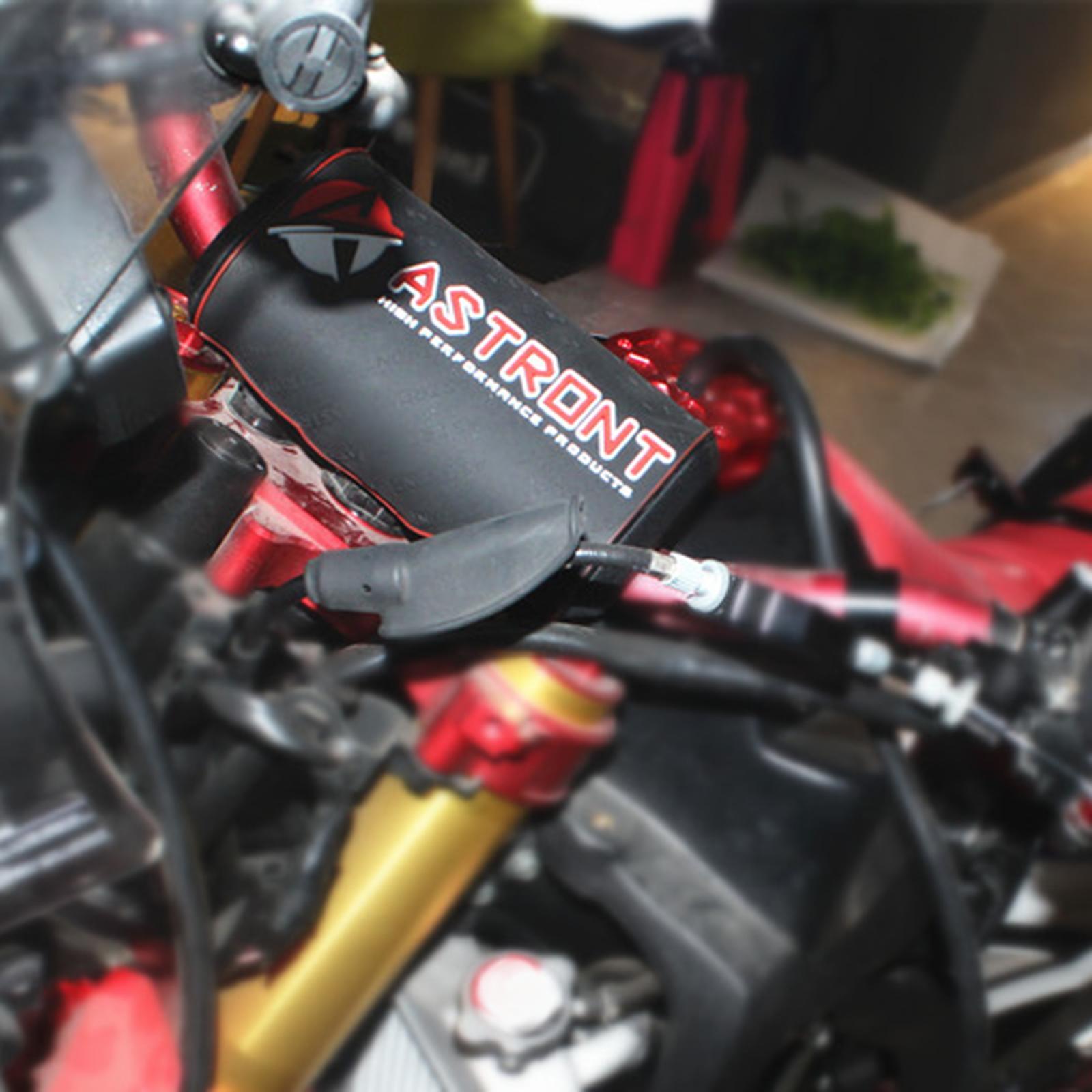 Universal Motorcycle Handlebar Pad for 7/8" 22mm Handle Bar Red