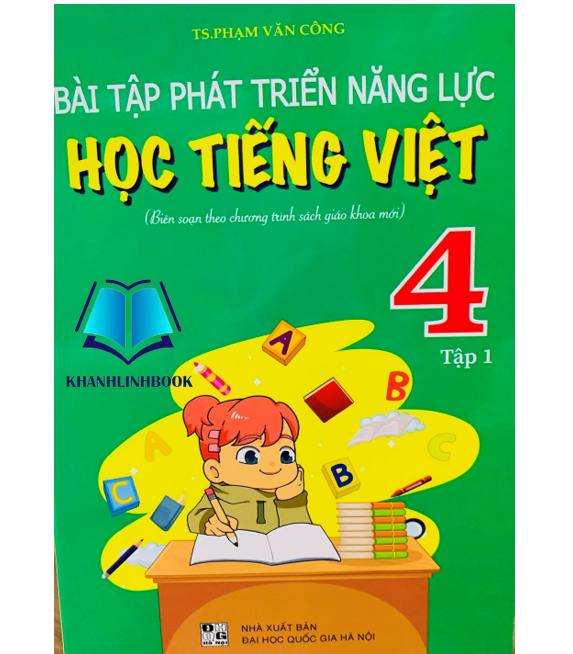 Sách - Bài tập phát triển năng lực học tiếng việt 4 - tập 1