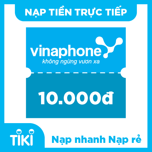 Nạp tiền điện thoại Vinaphone 10K