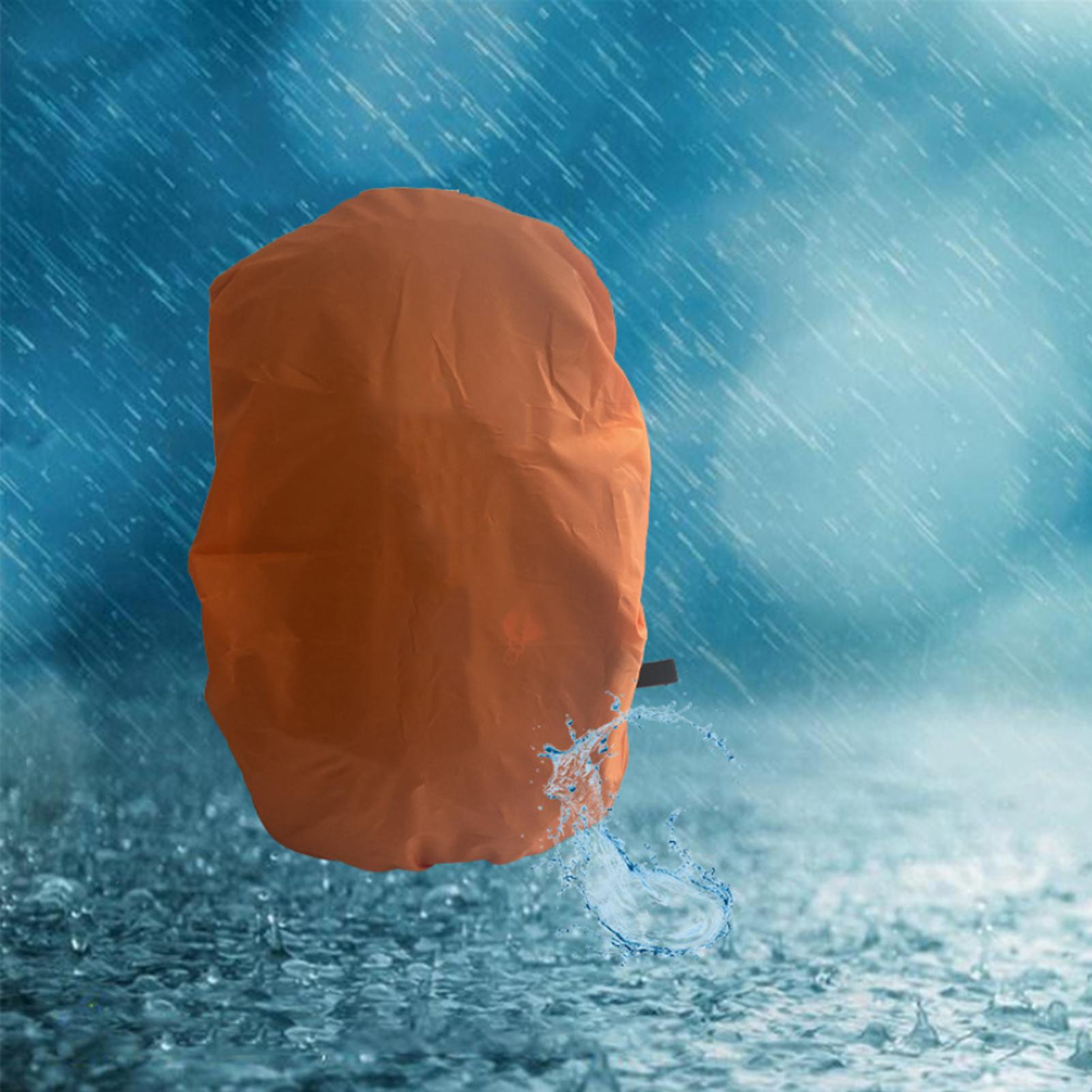 Waterproof Backpack Rain Cover Ultralight Compact Portable Rainproof Cover for Outdoor Hiking Camping Biking Traveling