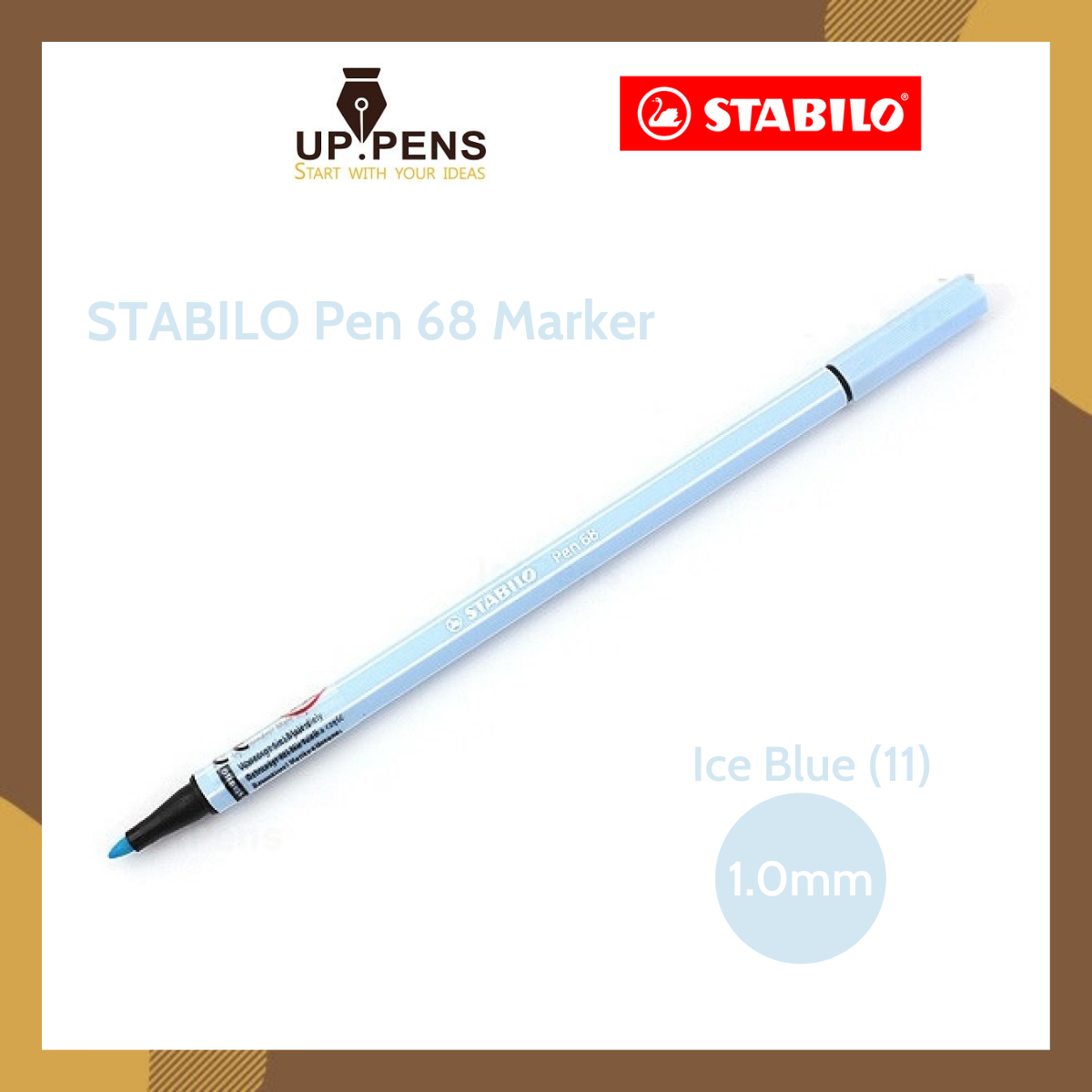 Bút lông màu Stabilo Pen 68 Marker - 1.0mm