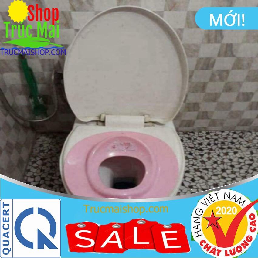 Kệ ngồi toilet cho bé - Miếng lót thu nhỏ bồn cầu nhựa Việt Nhật