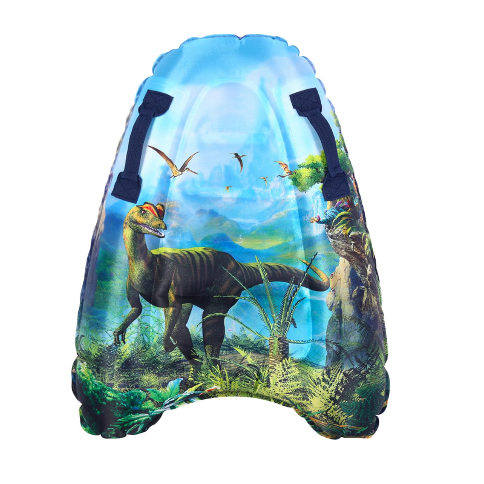 Inflatable Body Board Surfboard Float Board Children Float Toy Dinosaur
