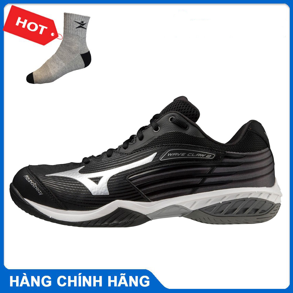 Giày cầu lông chính hãng Mizuno Wave Claw 2 71GA211014 - tặng tất thể thao bendu