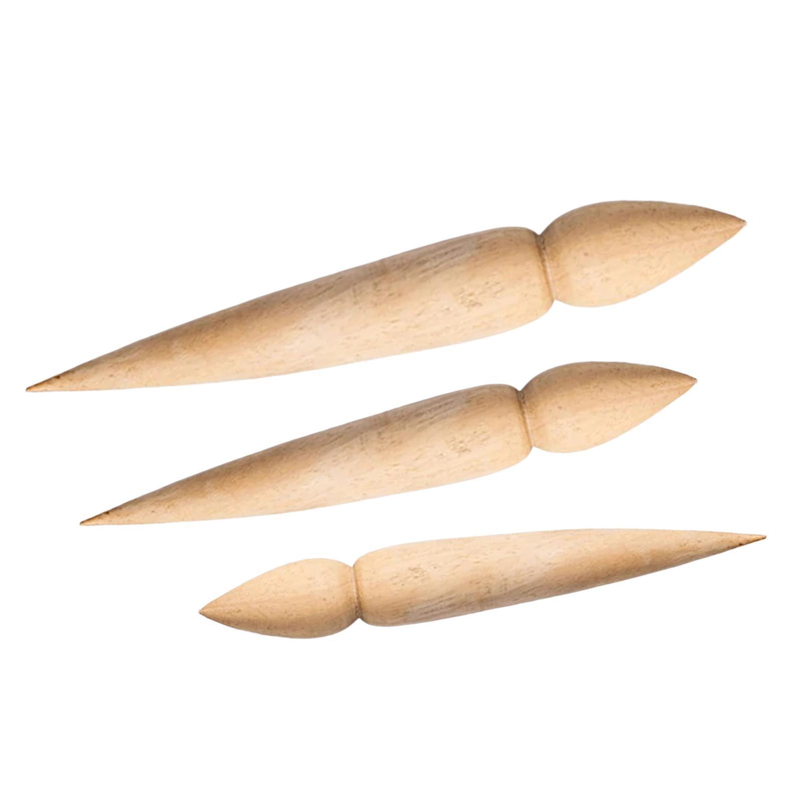 Wooden Punch Artworks Modeling Tool Pot Making Pottery Teapot Spout Maker for Kid Adults