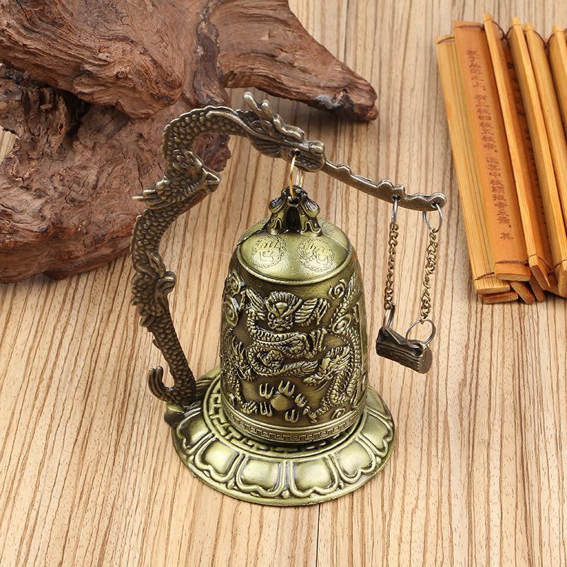 Vật Phẩm Phong Thủy Chuông Đồng Để Bàn - Sky
