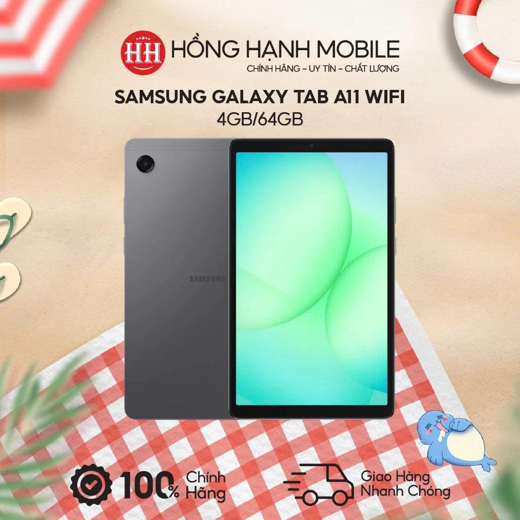 Máy Tính Bảng Samsung Galaxy Tab A11 Wifi 4GB/64GB - Hàng Chính Hãng