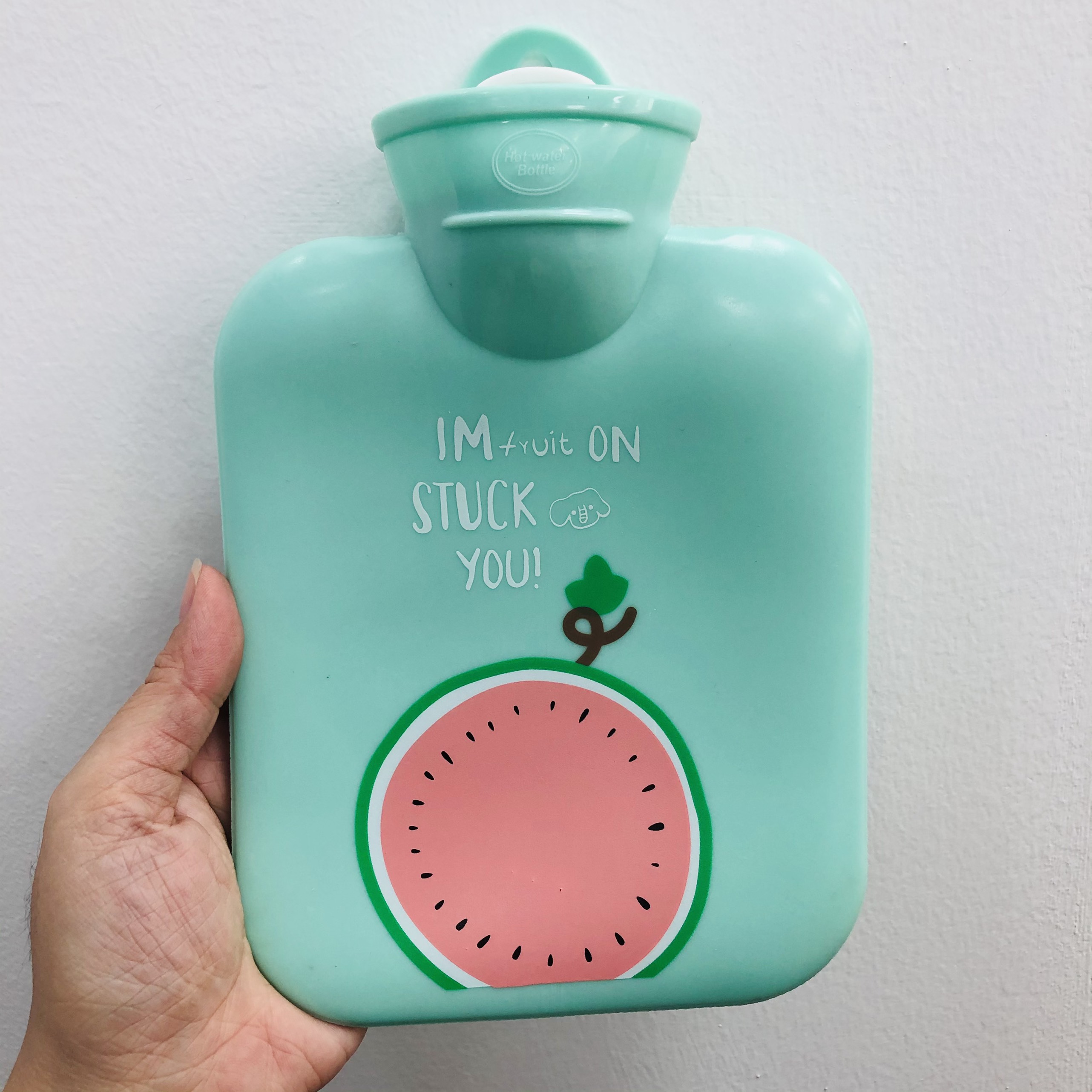 Túi chườm nóng cute, túi chườm nóng/ lạnh giảm đau bụng, giữ ấm, hạ sốt 400ml - Giao màu ngẫu nhiên