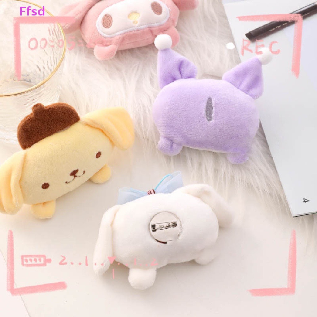 Ghim Cài Ba Lô,Cài Áo Mềm Mại Hình Búp Bê Sanrio Hoạt Hình Dễ Thương