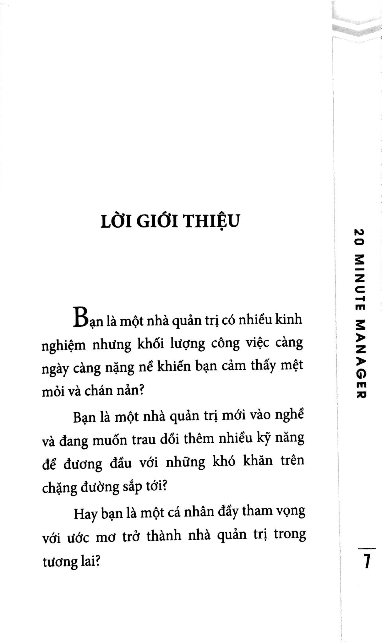 20 Phút Hội Họp Hiệu Quả (20 Minute Manager)