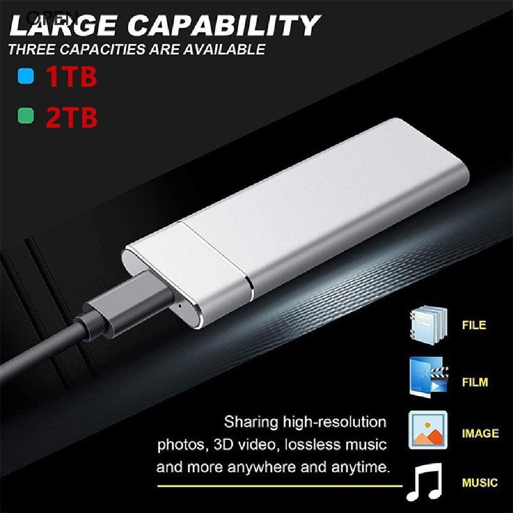Ổ Cứng Ngoài 4TB SSD 1TB 2TB 500GB Cổng USB 3.1