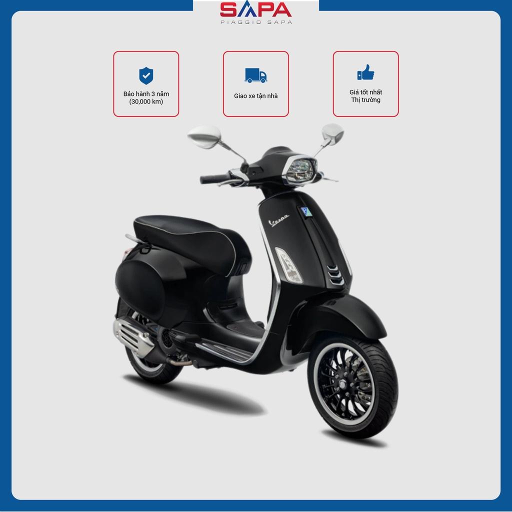 Xe Máy Vespa Sprint 125 ABS LED Màu Đen