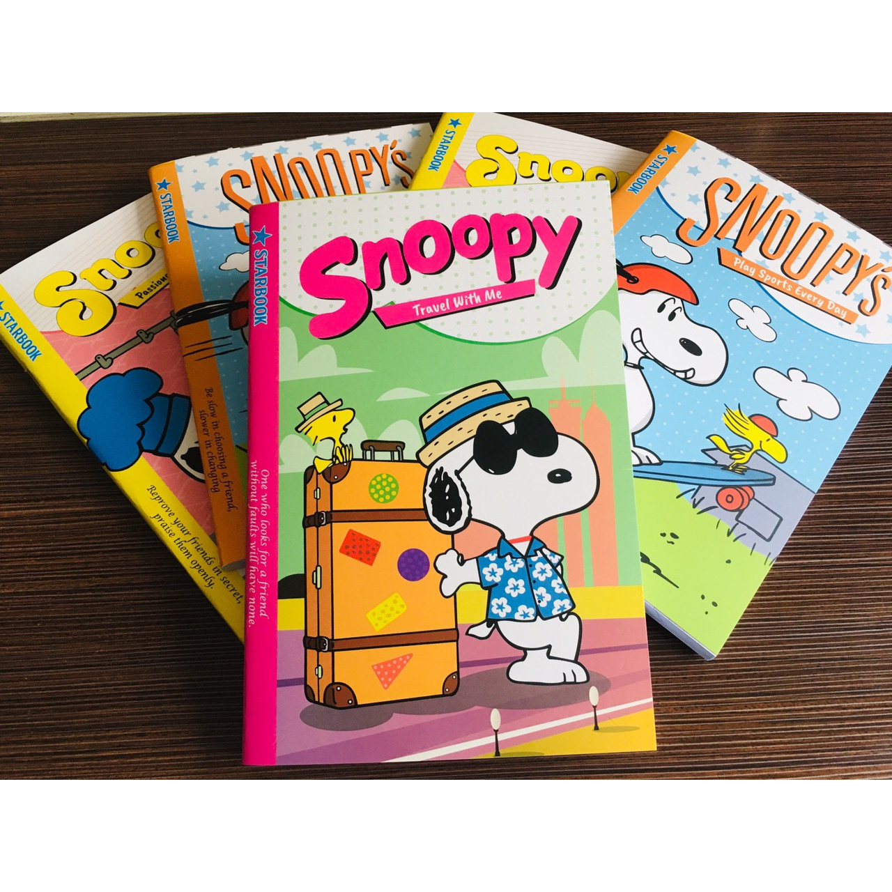 Lốc 2 Quyển Tập Sinh Viên 200 trang Snoopy - mẫu ngẫu nhiên