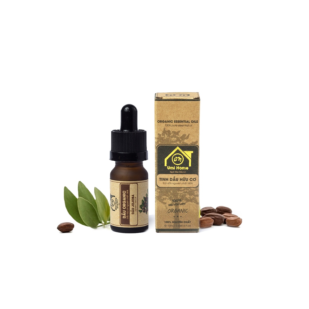 Combo Dầu Jojoba 10ml và Bột Cam Thảo 125g  UMIHOME  hữu cơ. Dùng đắp mặt nạ, chăm sóc da, dưỡng mịn da chuyên sâu hiệu quả