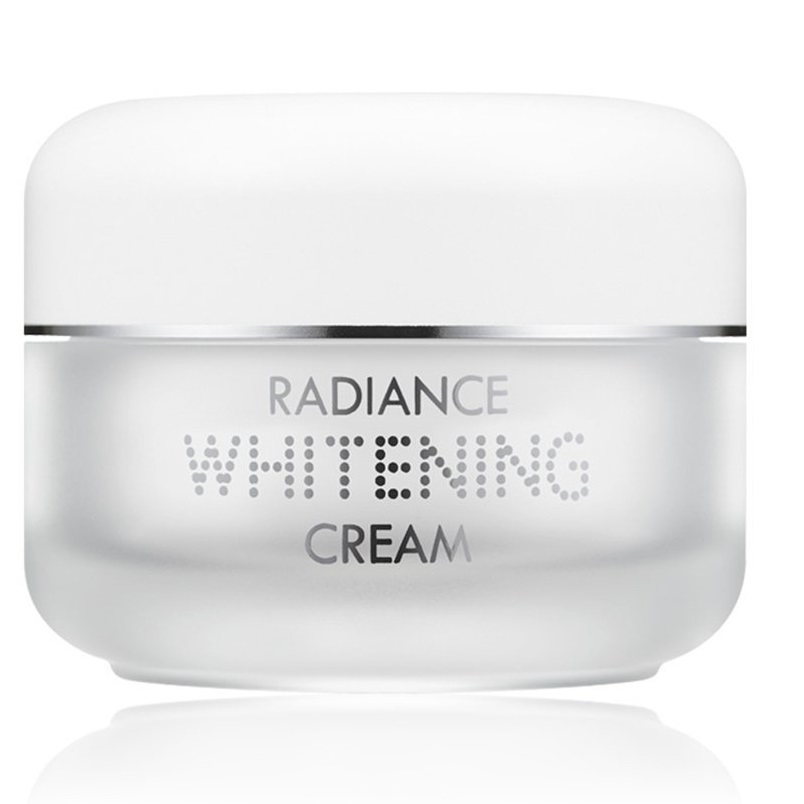 Kem dưỡng trắng da Javin Whitening Cream  Hàn quốc 50g kèm nơ  javin De Seoul Radiance Whitening Cream 50g