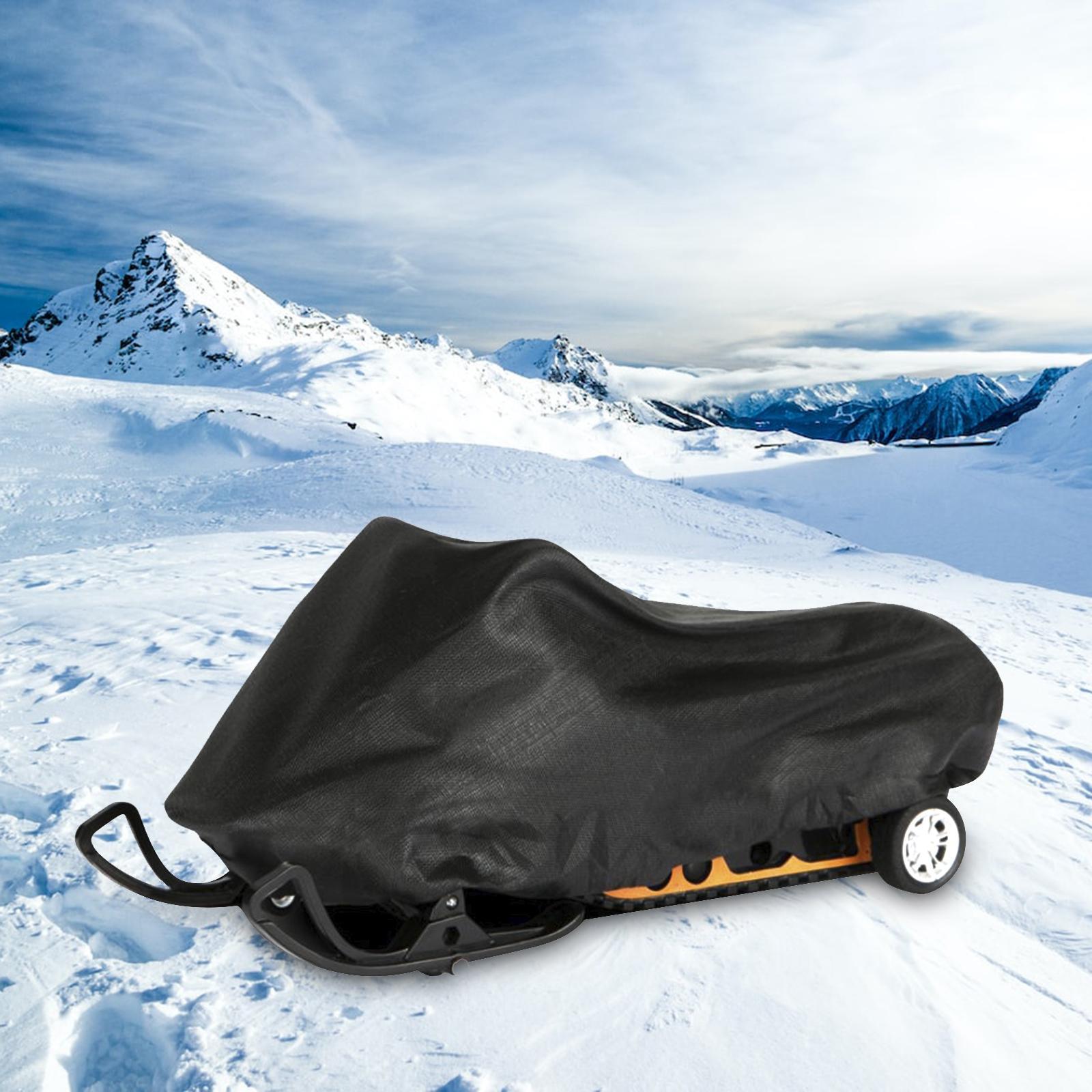 Snow Sled  Rain Snow Cover Protector Outdoor Snowmobile Travel Covers