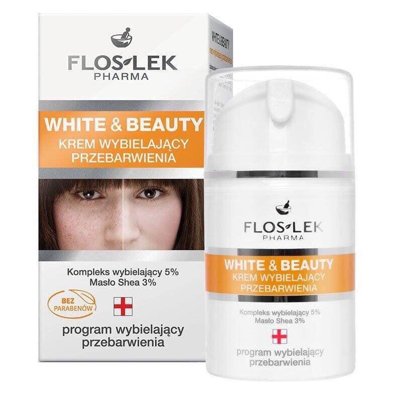 Floslek Kem Dưỡng Trắng Spot lightening White And Beauty 50ml