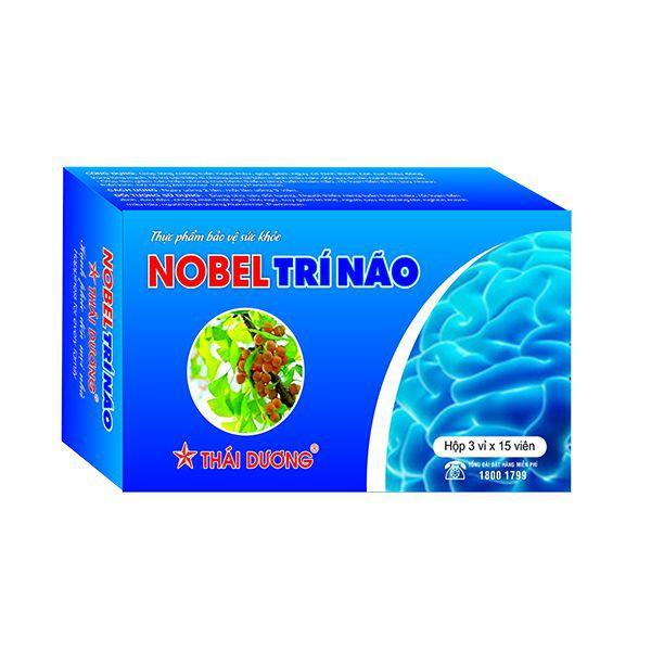 Viên uống Nobel Trí Não ngăn ngừa tai biến mạch máu não Sao Thái Dương 45 viên/ hộp