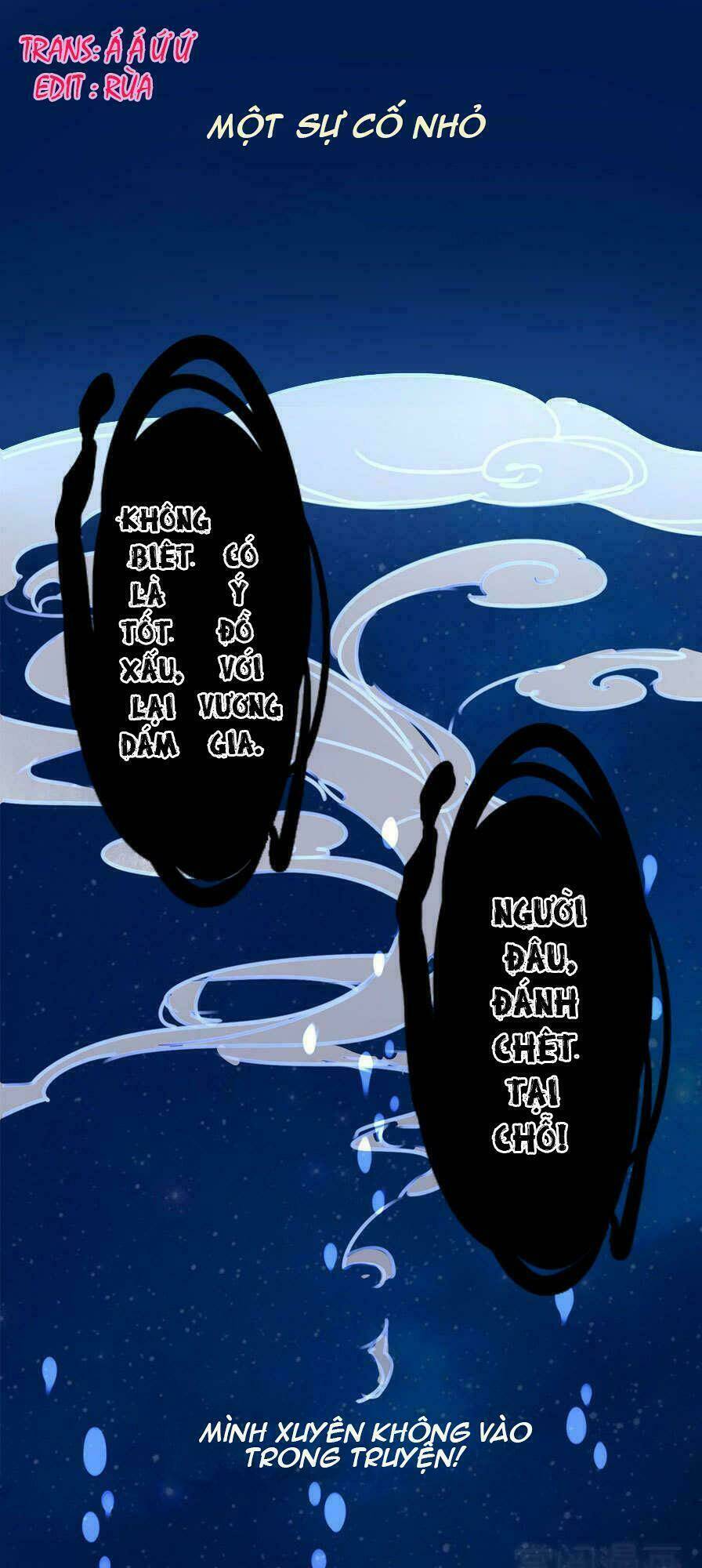 pháo hôi nữ xứng - hoàn khố lệ vương phi chapter 1 2