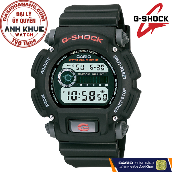 Đồng hồ nam dây nhựa Casio G-Shock chính hãng DW-9052-1VDR (43mm)