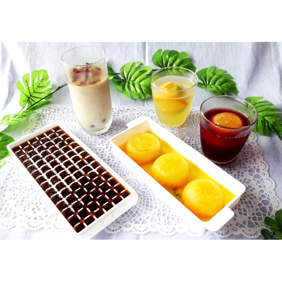 Combo Khay úp chén bát gọn gàng + tặng kèm khay đá viên nhỏ - Hàng nội địa Nhật