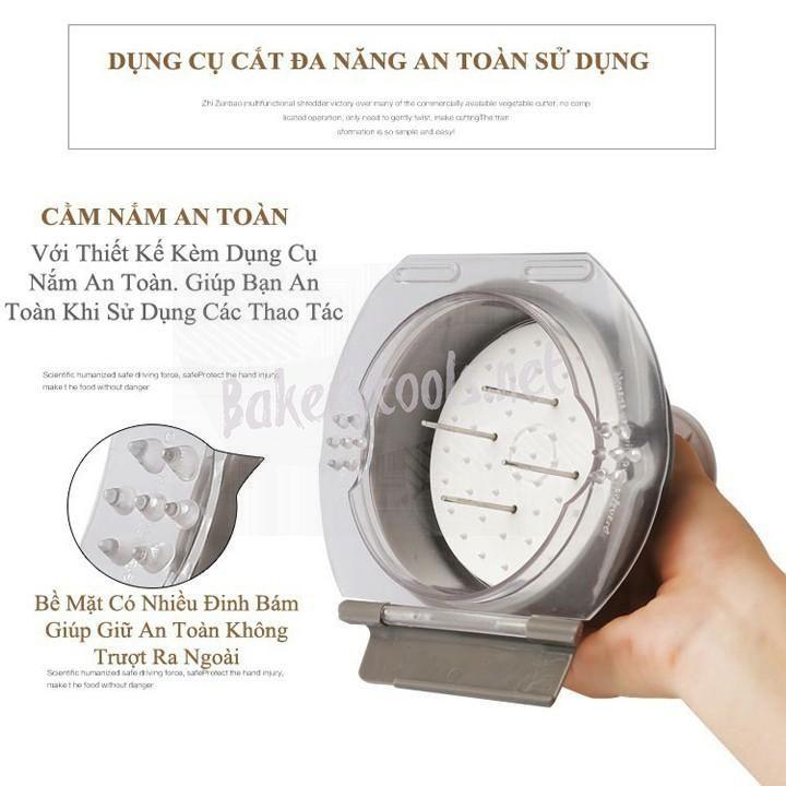 Dụng Cụ Bào Sợi Bào Lát Rau Củ Đa Năng