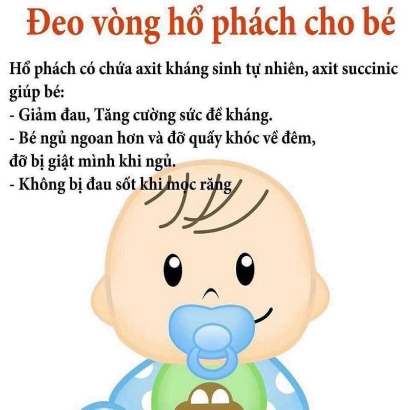 Vòng cổ Amber Úc cho bé 0-10 Tuổi VALTRDT