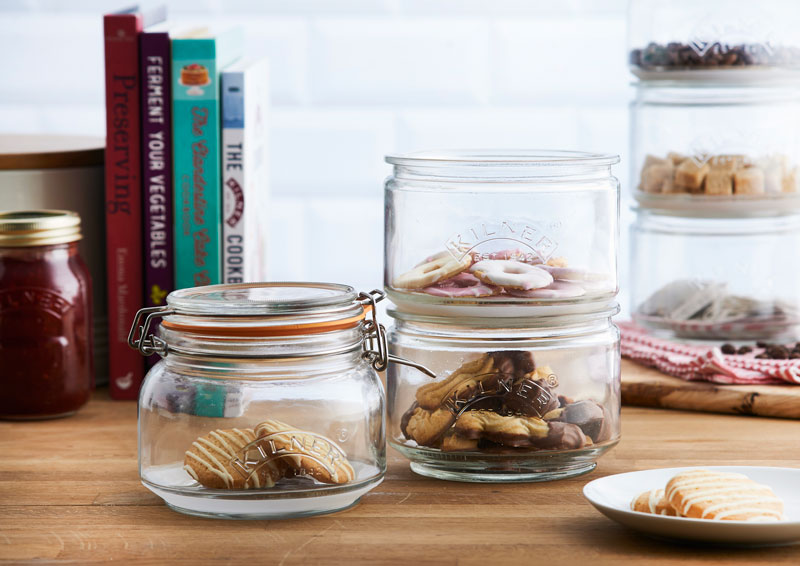 Kilner - Bộ hũ thủy tinh - 3 cái