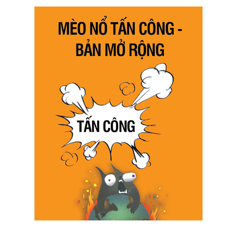 Mèo Nổ Exploding Kittens Mở Rộng 2 - Attacking Kittens