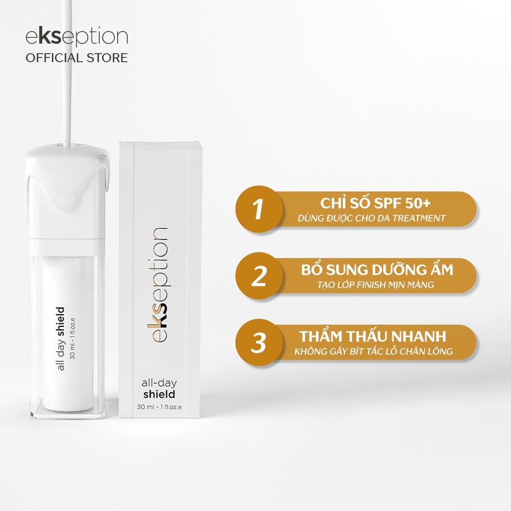 Kem chống nắng phổ rộng, cấp ẩm Ekseption All day Shield SPF 50+ 30ml