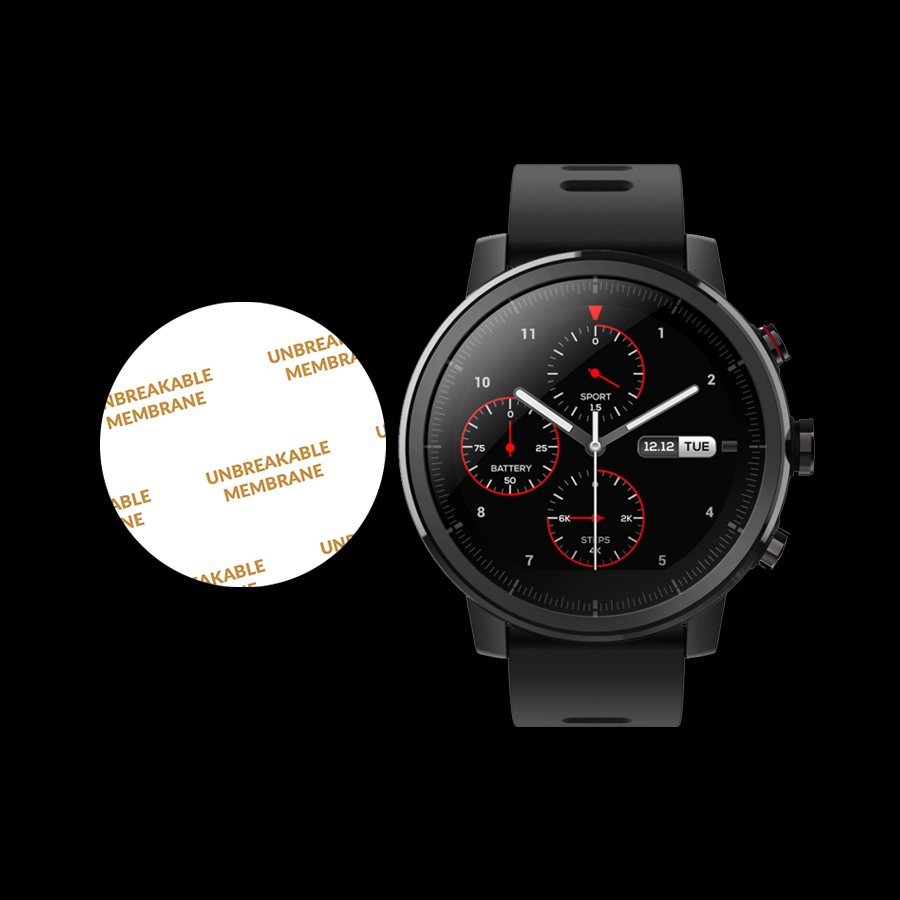 Miếng Dán Màn Hình Mặt Trước PPF Dành Cho Huami Amazfit Stratos 1/2/3 - Handtown - Hàng Chính Hãng