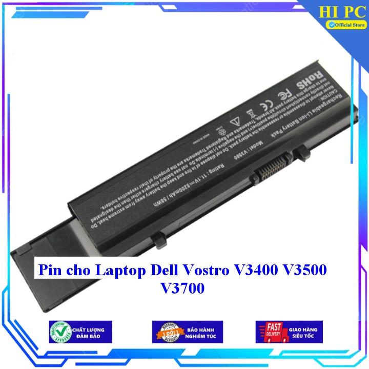 Pin cho Laptop Dell Vostro V3400 V3500 V3700 - Hàng Nhập Khẩu