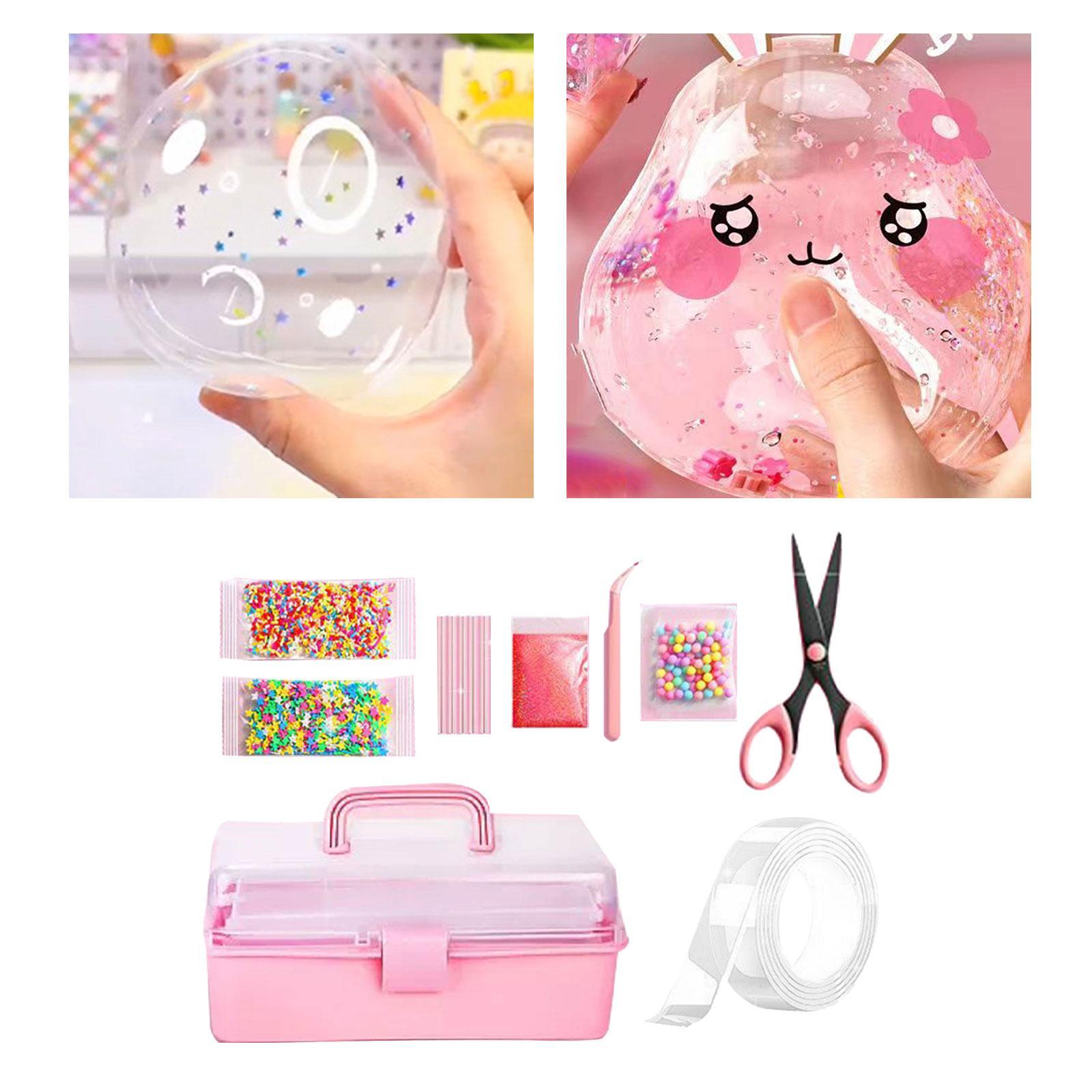 DIY Blow Bubbles Tape Double Sided Tape, Clear  Multipurpose Heavy Duty Mounting Tape Waterproof DIY Crafts Tape Strong Sticky Tape