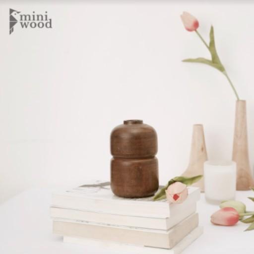 Lọ Hoa Gỗ Hồ Lô