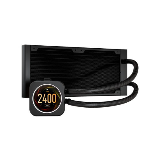 Tản Nhiệt Nước Corsair H100i ELITE CAPELLIX LCD (CW-9060061-WW) - Hàng Chính Hãng