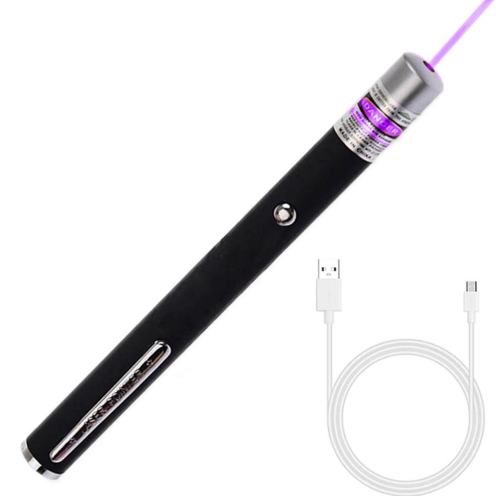 Laser USB Con trỏ mạnh mẽ màu xanh lá cây màu đỏ mạnh mẽ có thể sạc lại 532nm dòng laser liên tục cho các bài giảng và cuộc họp