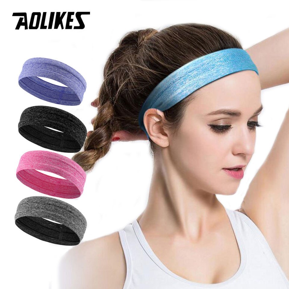 Băng đô băng trán thể thao AOLIKES A-2103 Sport Sweat Headband