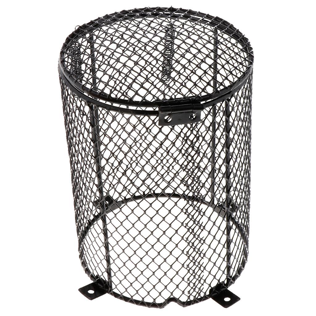 Reptile Heating Light Bulb Guard Protector, Cage Enclosure Heat Safety, Heat