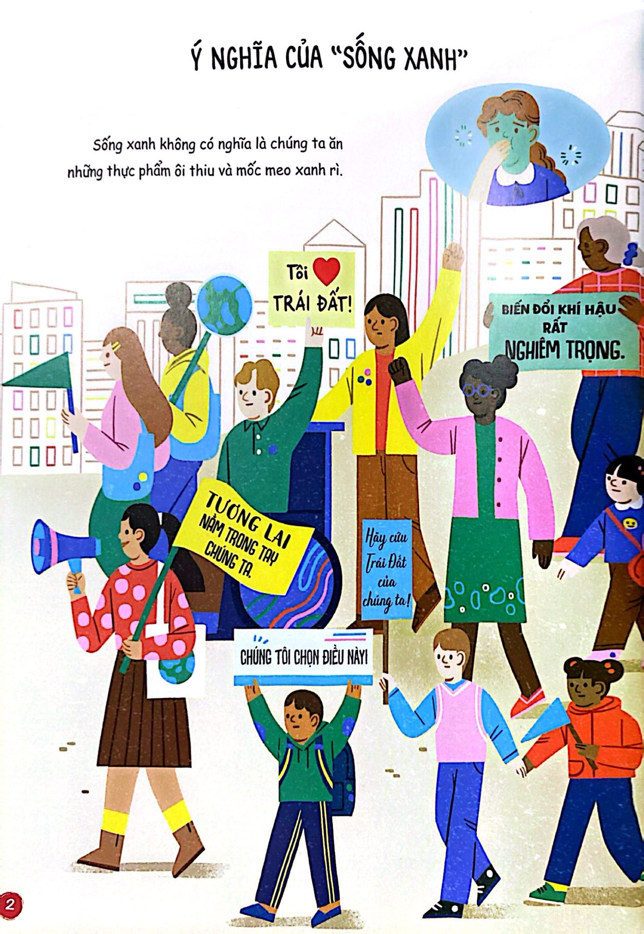 Sách Sống Xanh - Tại Sao Chúng Ta Cần Sống Xanh - Hãy Xây Dựng Lối Sống Tích Cực