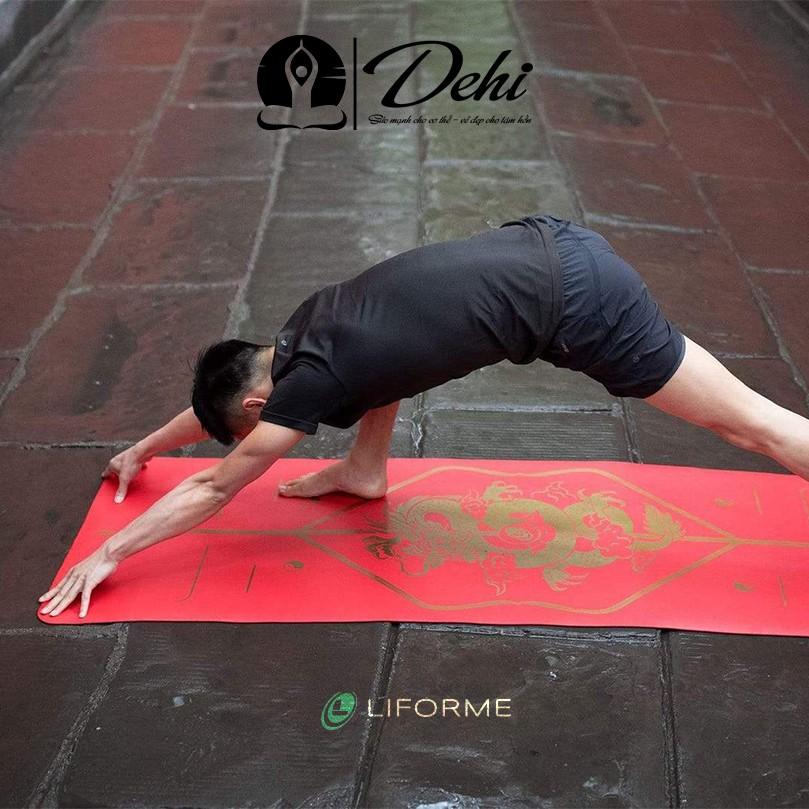 Thảm Tập Yoga LIFORME Bản Special Đỏ