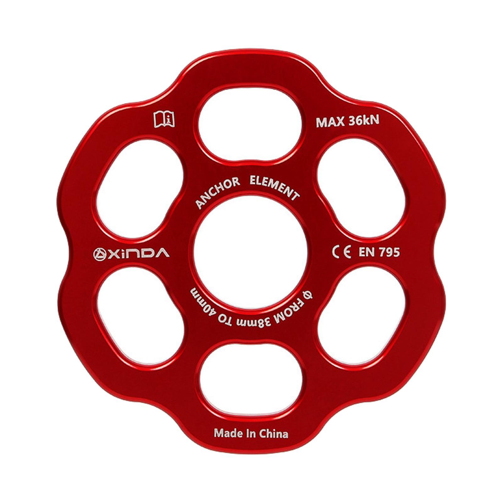 Outdoor Paw Rigging Plate Climbing Anchor Point Connector Gear