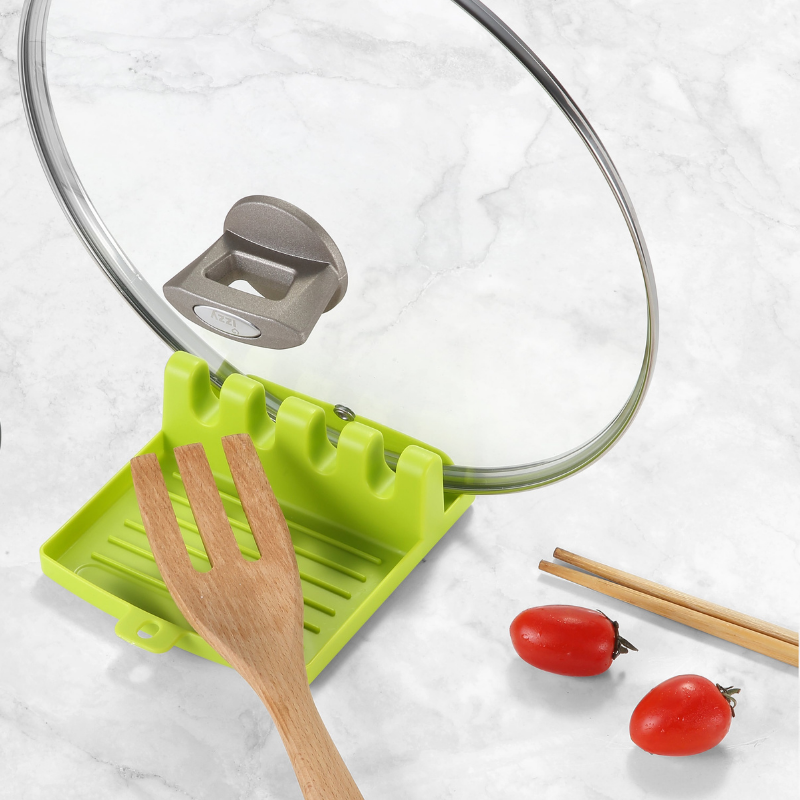Khay nhựa Super Chef kê dụng cụ nấu ăn (muỗng, đũa, vung) Tiện dụng, An toàn