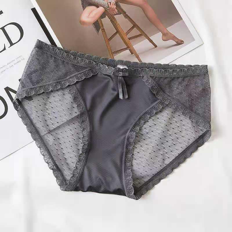 COMBO 5 QUẦN LÓT NỮ PHI LỤA PHỐI REN 838