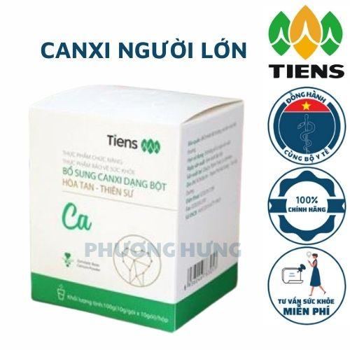 1 gói nhỏ canxi tiens thiên sư dạng bột hòa tan