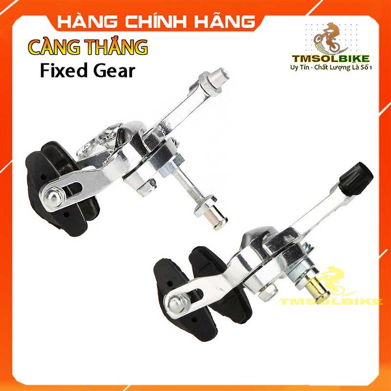 Bộ Càng Thắng Nhôm Xe Đạp Fixed Gear, Xe Đạp Cuộc