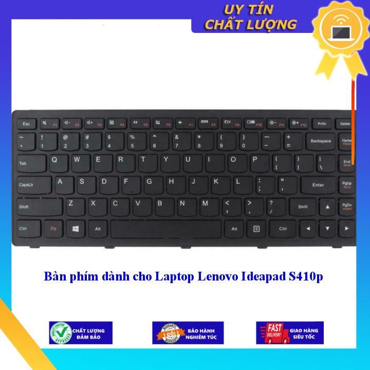Bàn phím dùng cho Laptop Lenovo Ideapad S410p - Hàng Nhập Khẩu New Seal